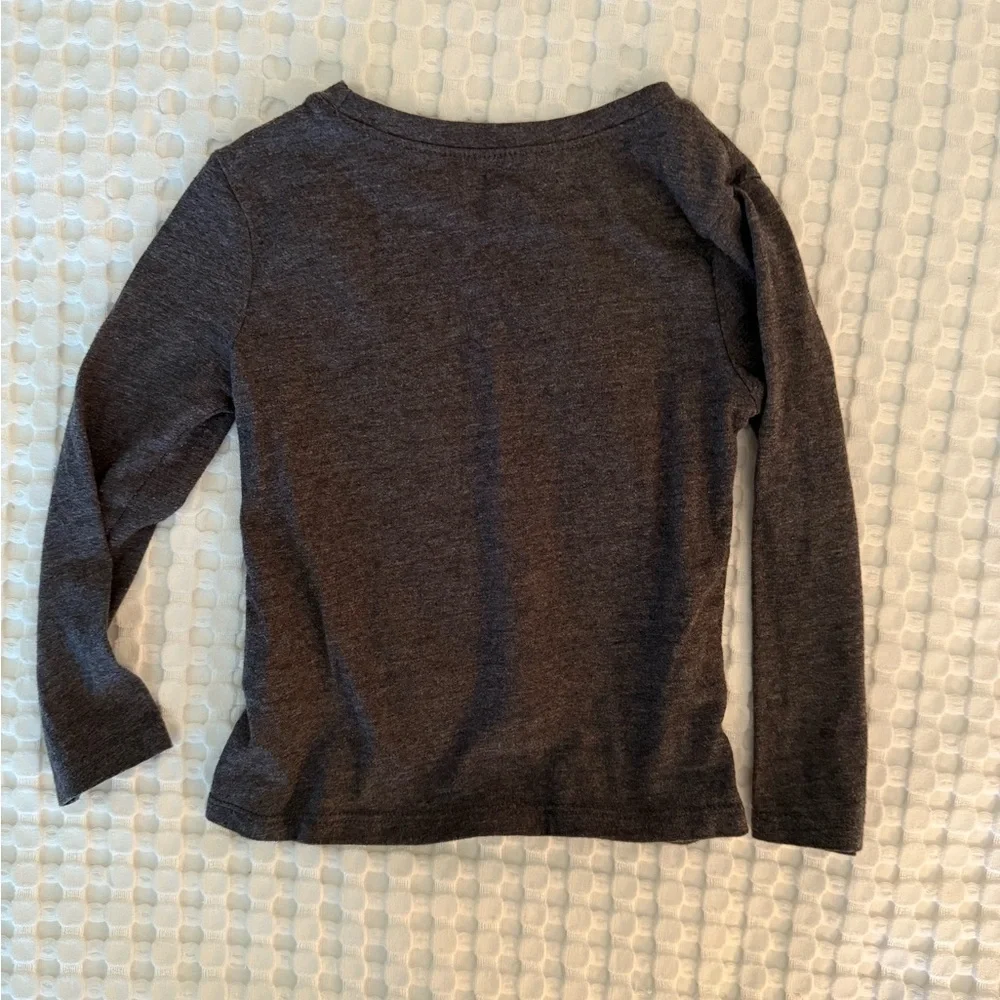 Old Navy Kids Halloween Mickey & Minnie Long Sleeve Tee - Dark Gray